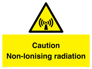 Caution Non-Ionising radiation